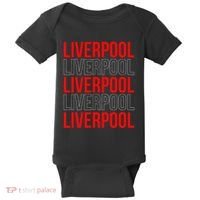 Liverpool City Tourist Souvenir Gift Uk England Baby Bodysuit thumb 0