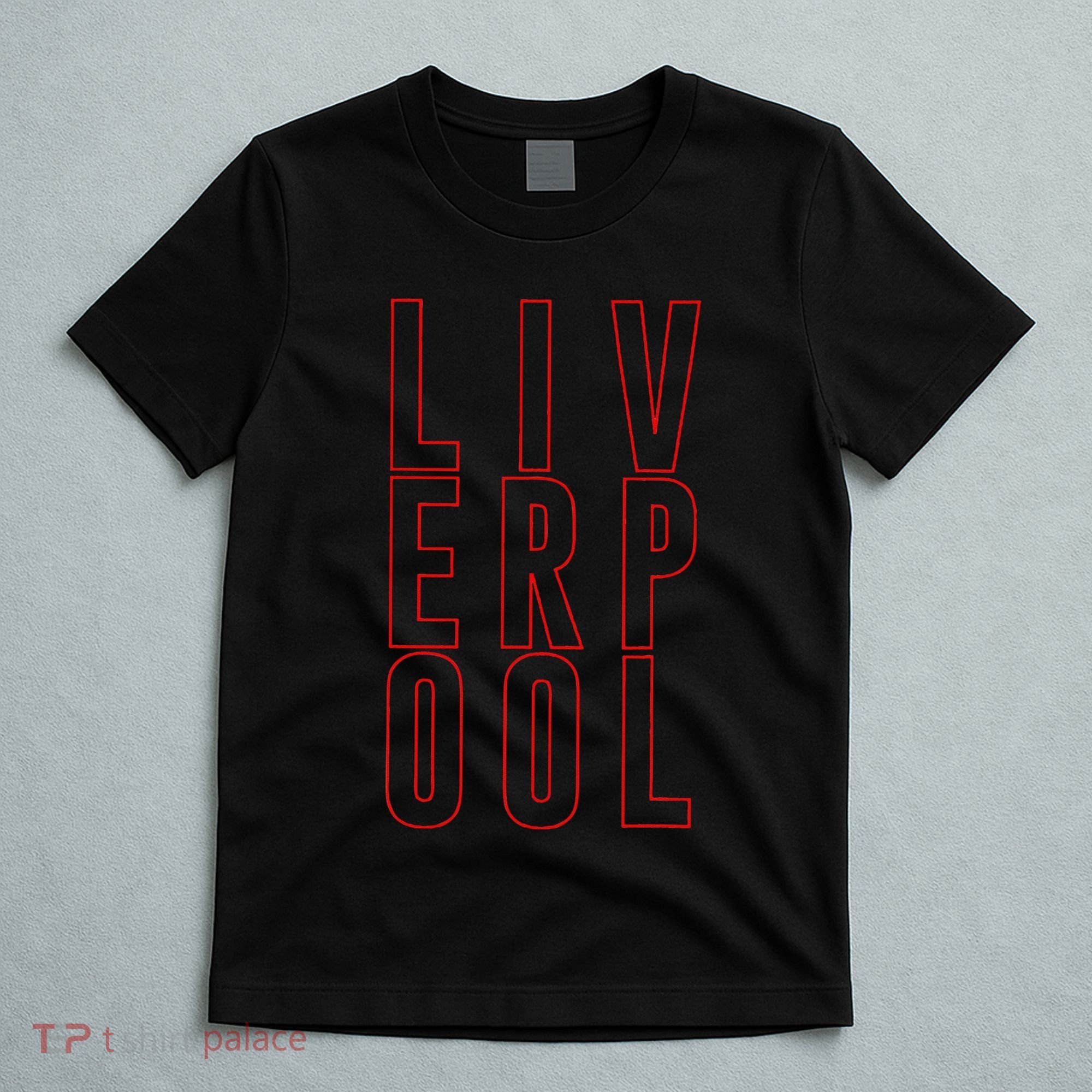 Liverpool City Tourist Souvenir Gift Uk England T-Shirt