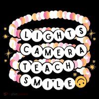 Lights Camera Teach Smile Backpack thumb 2