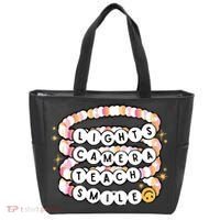 Lights Camera Teach Smile Tote Bag thumb 0