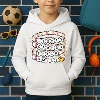 Lights Camera Teach Smile Kids Hoodie thumb 2