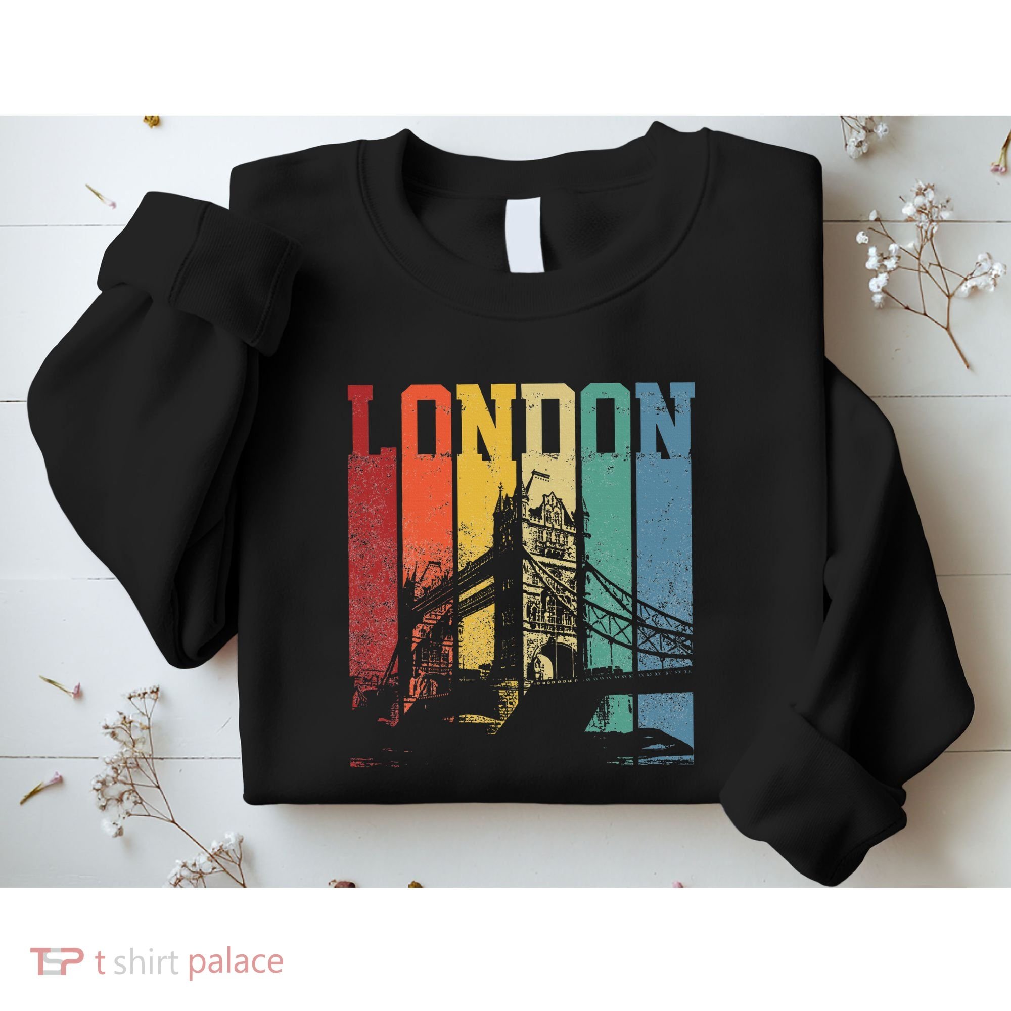 London City Tower Bridge England United Kingdom Sweatshirt