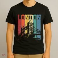 London City Tower Bridge England United Kingdom T-Shirt thumb 3