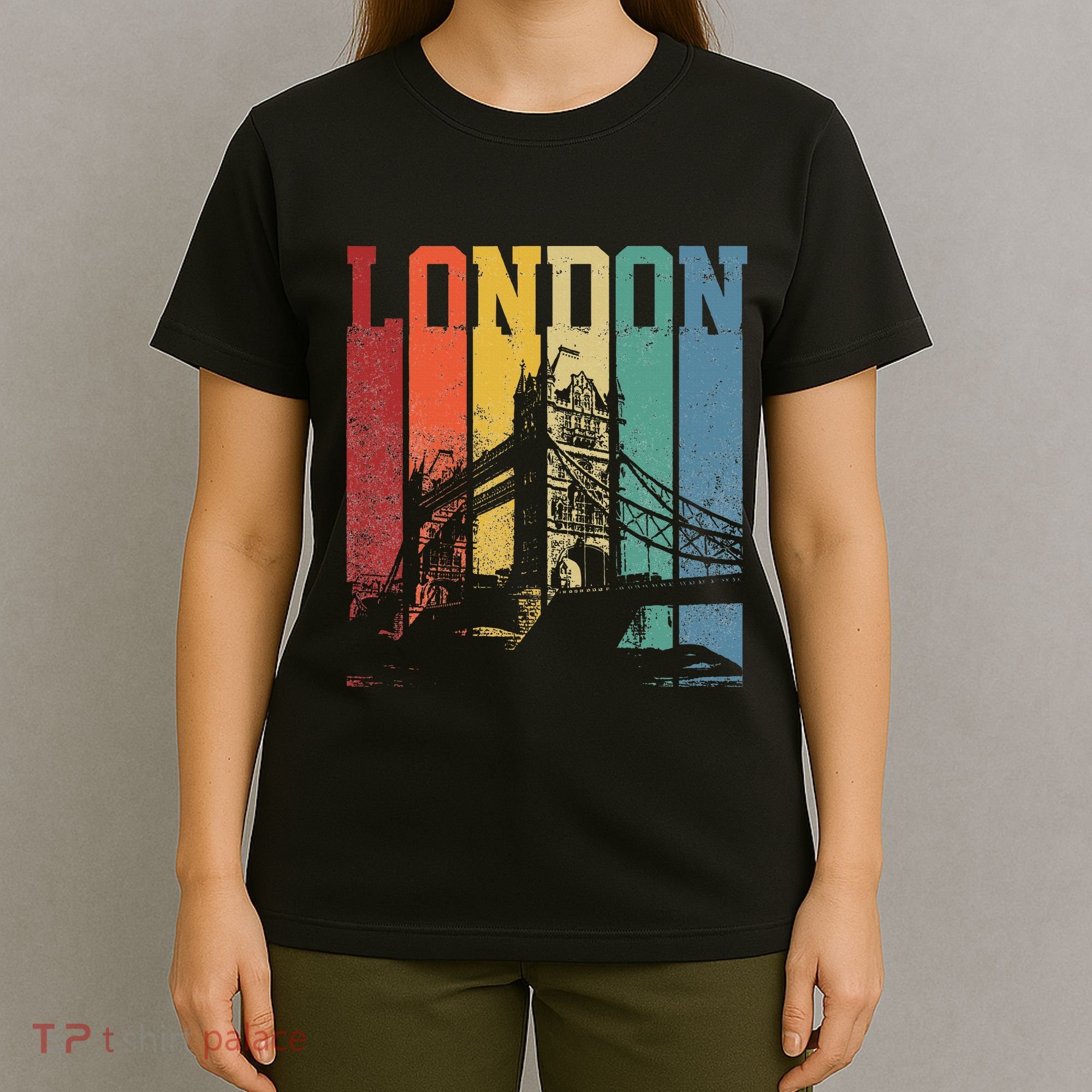 London City Tower Bridge England United Kingdom T-Shirt