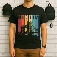 London City Tower Bridge England United Kingdom T-Shirt thumb 6