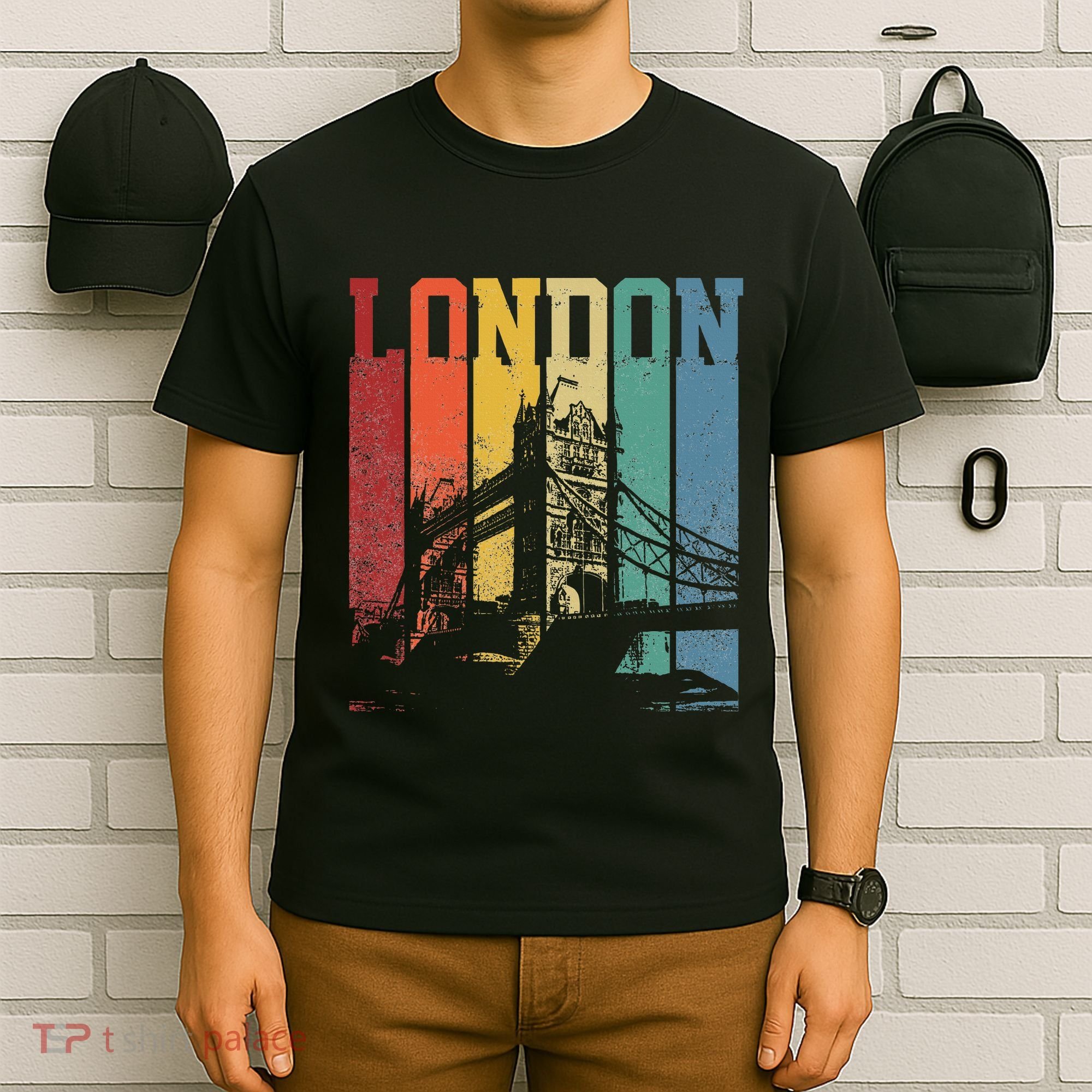 London City Tower Bridge England United Kingdom T-Shirt