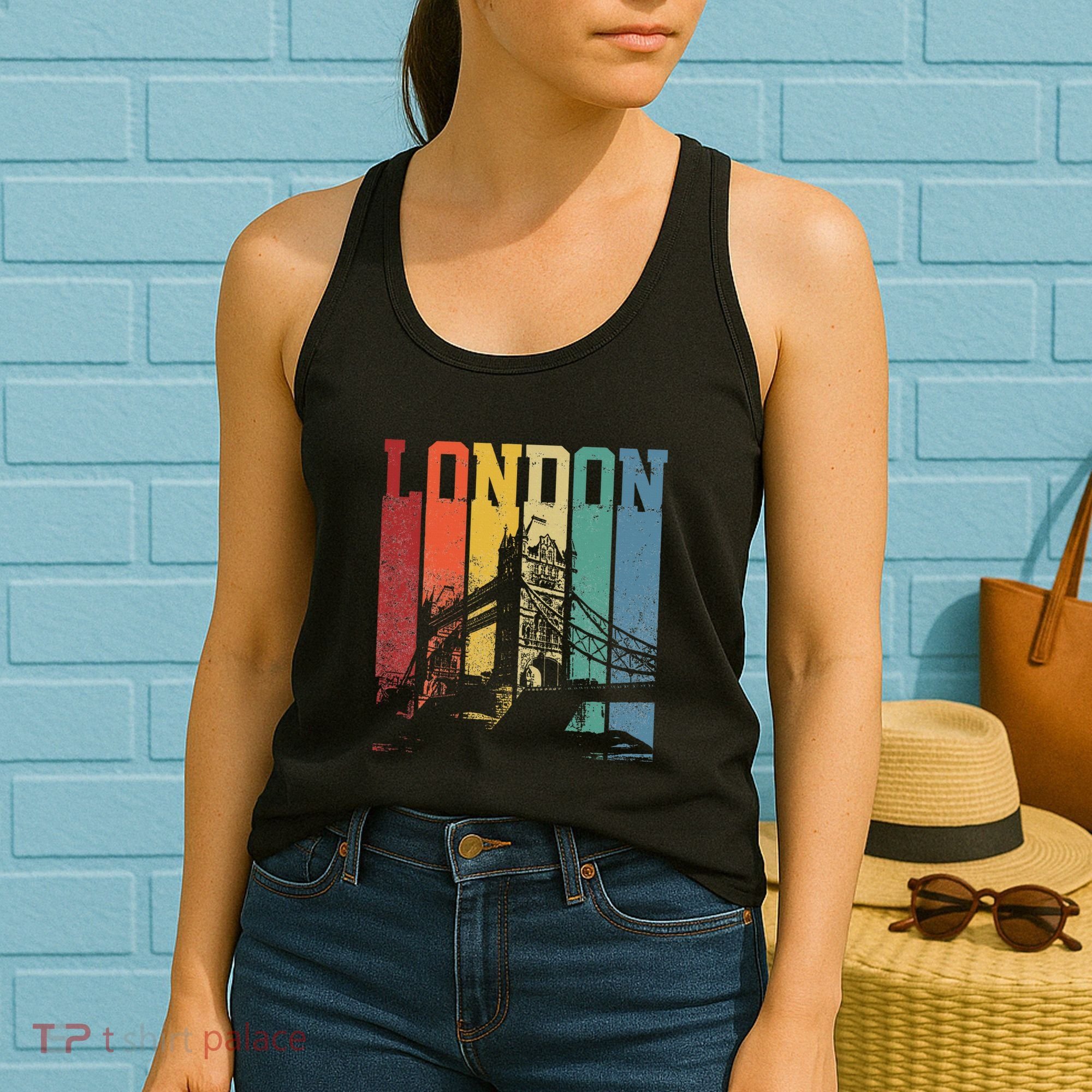 London City Tower Bridge England United Kingdom Women's Tank Top