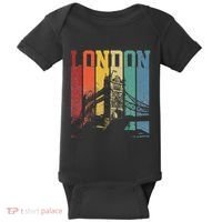 London City Tower Bridge England United Kingdom Baby Bodysuit thumb 0