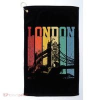 London City Tower Bridge England United Kingdom Golf Towel thumb 0
