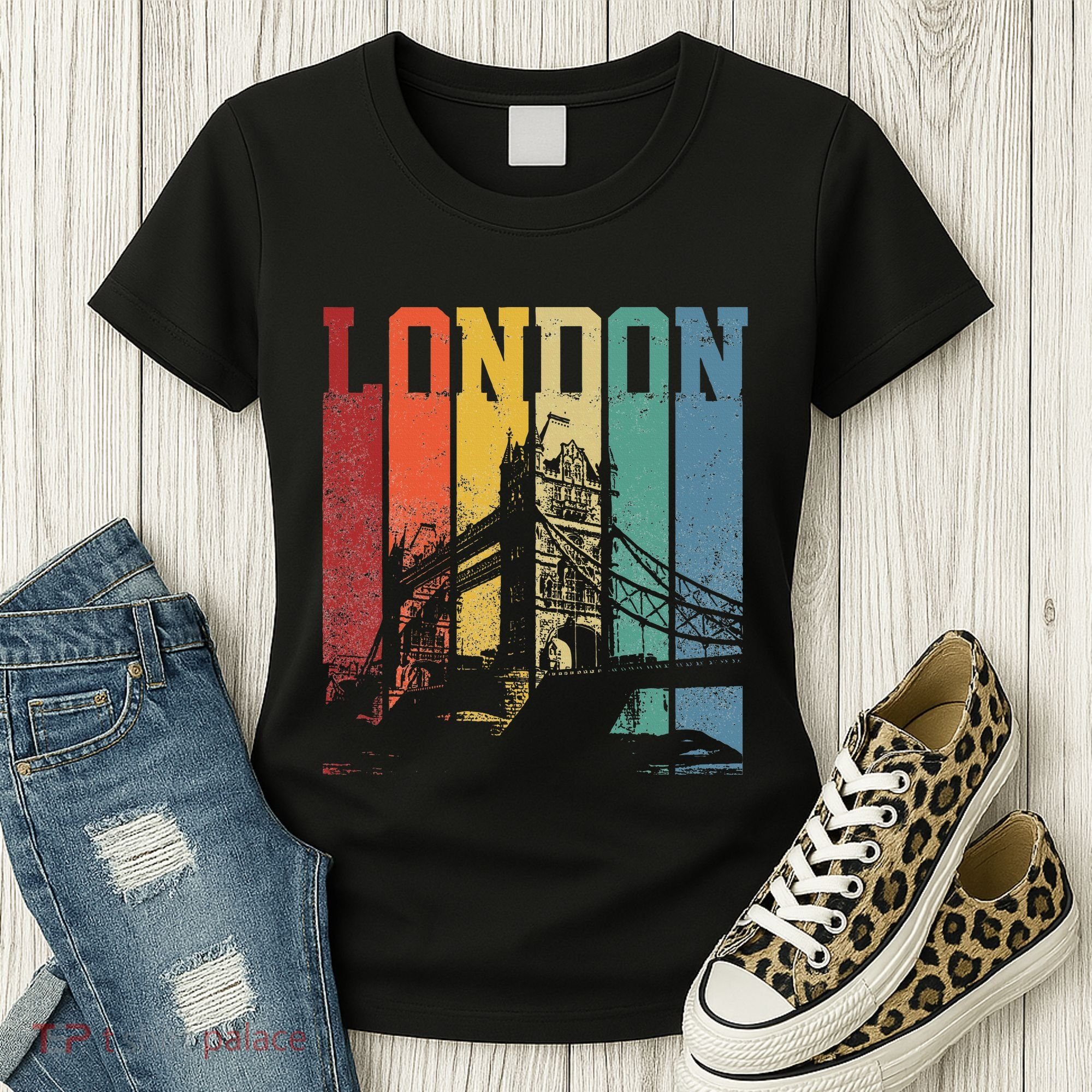 London City Tower Bridge England United Kingdom Women's T-Shirt