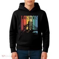 London City Tower Bridge England United Kingdom Kids Hoodie thumb 4