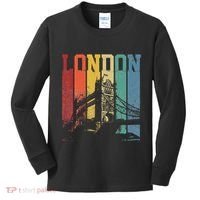 London City Tower Bridge England United Kingdom Kids Long Sleeve Shirt thumb 0