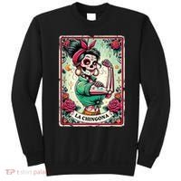 La Chingona Tarot Card Funny Spanish Slang Boss Latina Power Sweatshirt thumb 0