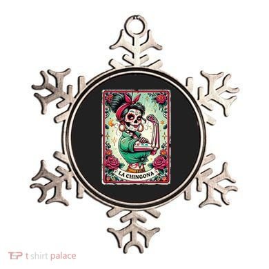 La Chingona Tarot Card Funny Spanish Slang Boss Latina Power Ornament