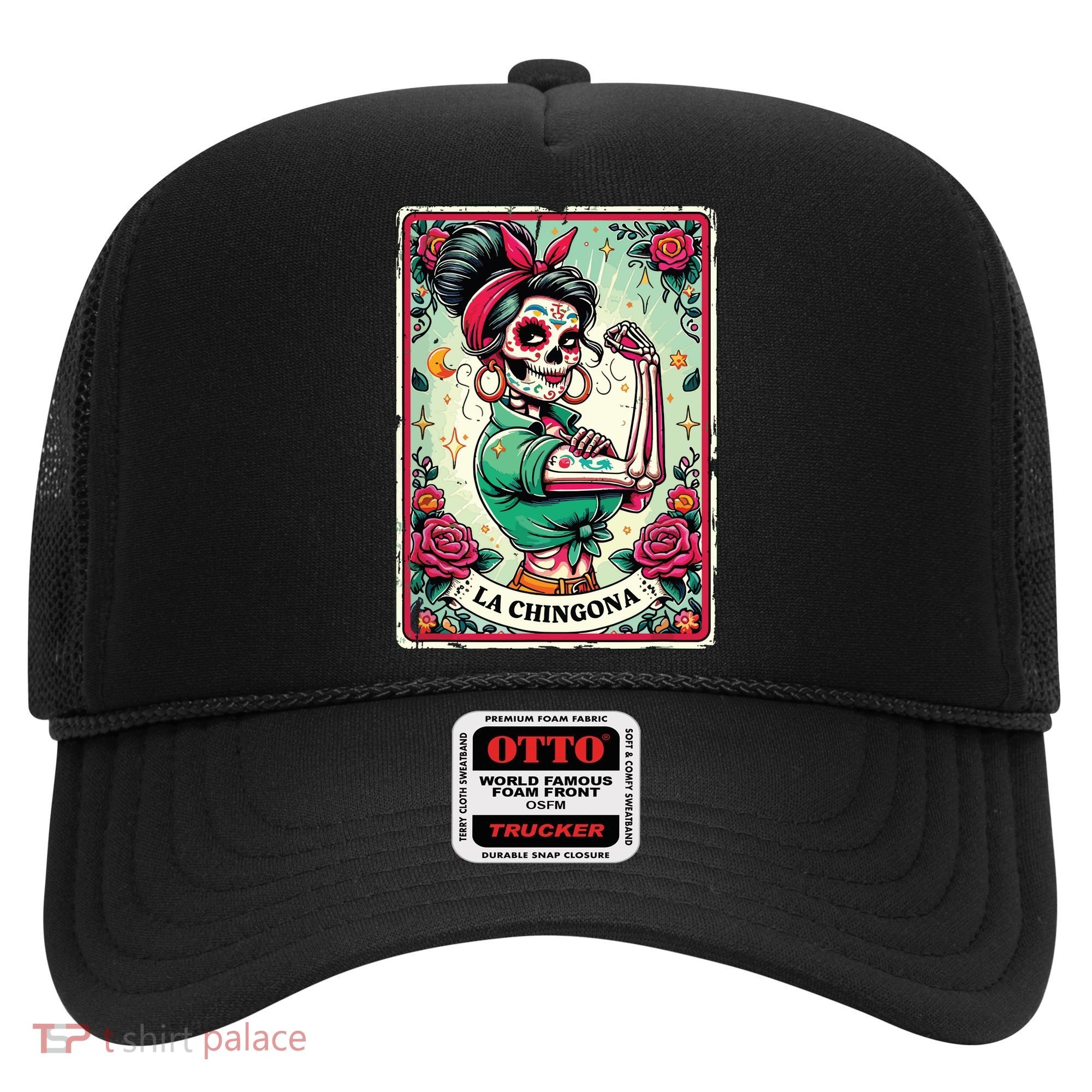 La Chingona Tarot Card Funny Spanish Slang Boss Latina Power Hat