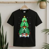 Lung Christmas Tree Respiratory Therapy Xmas Therapist Shirt T-Shirt thumb 2