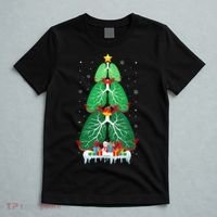 Lung Christmas Tree Respiratory Therapy Xmas Therapist Shirt T-Shirt thumb 5