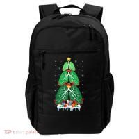 Lung Christmas Tree Respiratory Therapy Xmas Therapist Shirt Backpack thumb 0