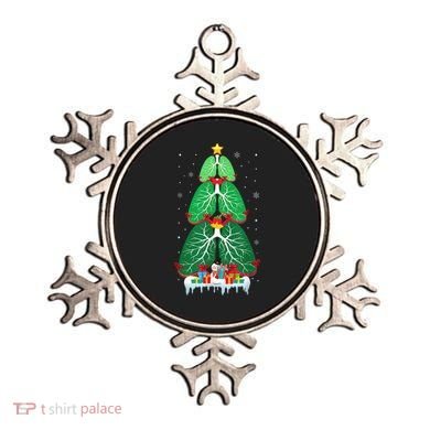 Lung Christmas Tree Respiratory Therapy Xmas Therapist Shirt Ornament