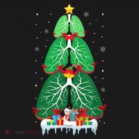Lung Christmas Tree Respiratory Therapy Xmas Therapist Shirt Women's Tank Top thumb 5