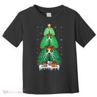 Lung Christmas Tree Respiratory Therapy Xmas Therapist Shirt Toddler T-Shirt thumb 0