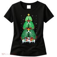 Lung Christmas Tree Respiratory Therapy Xmas Therapist Shirt Women's T-Shirt thumb 0