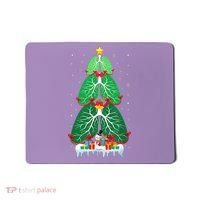 Lung Christmas Tree Respiratory Therapy Xmas Therapist Shirt Mousepad thumb 0
