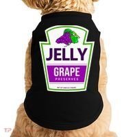 Lazy Costume Tees Grape Jelly Jar For Halloween Doggie Tank thumb 0