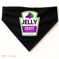 Lazy Costume Tees Grape Jelly Jar For Halloween USA-Made Doggie Bandana thumb 0