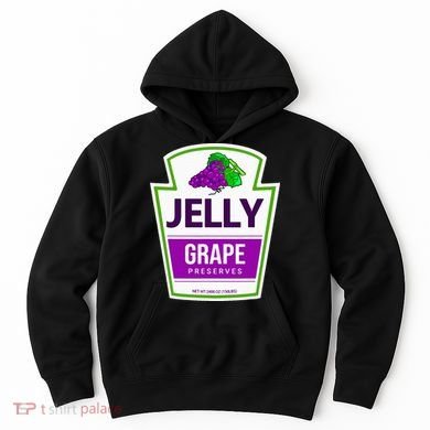 Lazy Costume Tees Grape Jelly Jar For Halloween Hoodie