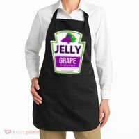 Lazy Costume Tees Grape Jelly Jar For Halloween Apron thumb 2