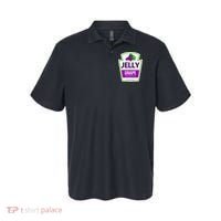 Lazy Costume Tees Grape Jelly Jar For Halloween Polo thumb 0