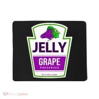 Lazy Costume Tees Grape Jelly Jar For Halloween Mousepad thumb 0