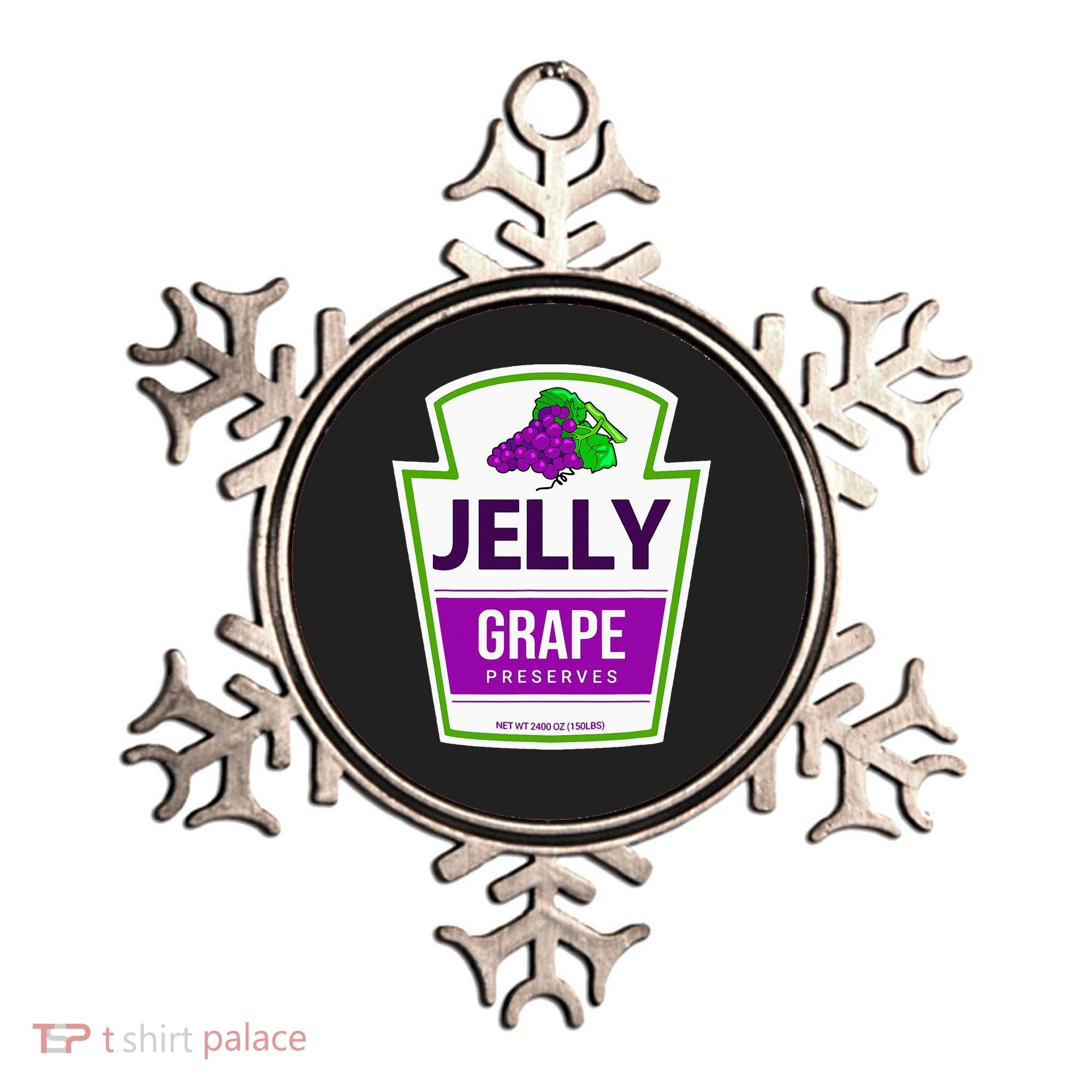 Lazy Costume Tees Grape Jelly Jar For Halloween Ornament