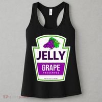 Lazy Costume Tees Grape Jelly Jar For Halloween Women's Tank Top thumb 3