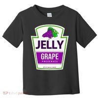 Lazy Costume Tees Grape Jelly Jar For Halloween Toddler T-Shirt thumb 0