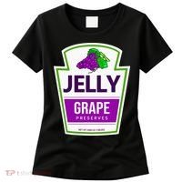 Lazy Costume Tees Grape Jelly Jar For Halloween Women's T-Shirt thumb 0