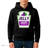 Lazy Costume Tees Grape Jelly Jar For Halloween Kids Hoodie thumb 4