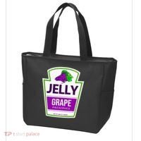 Lazy Costume Tees Grape Jelly Jar For Halloween Tote Bag thumb 3
