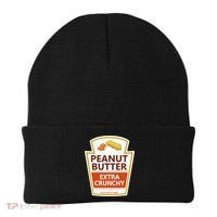 Lazy Costume Tees Peanut Butter Extra Crunchy For Halloween Beanie thumb 0