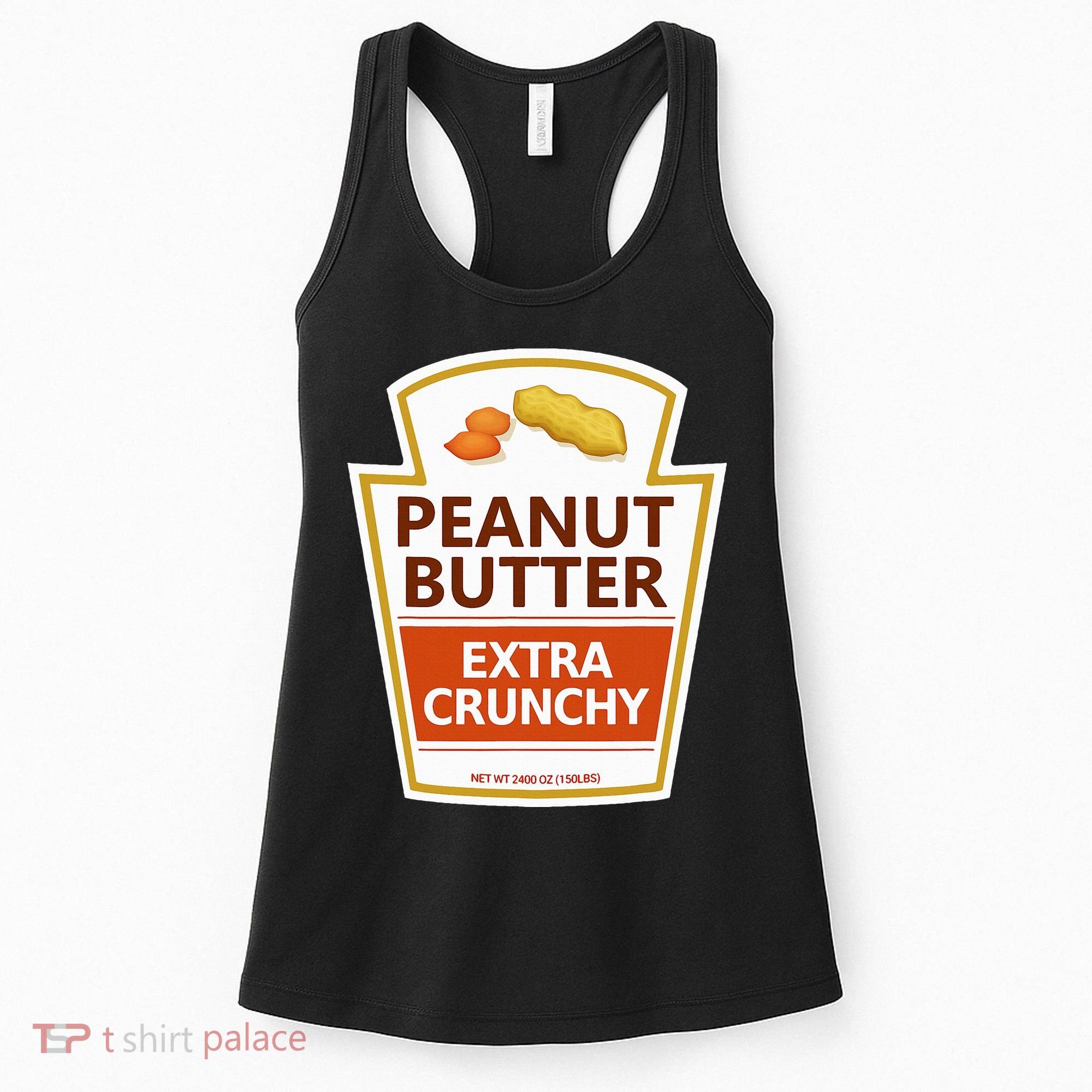 Lazy Costume Tees Peanut Butter Extra Crunchy For Halloween Women's Tank Top