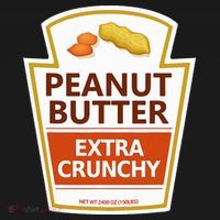 Lazy Costume Tees Peanut Butter Extra Crunchy For Halloween Visor thumb 3