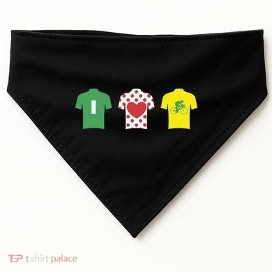 Love Cycling TDF Jerseys USA-Made Doggie Bandana