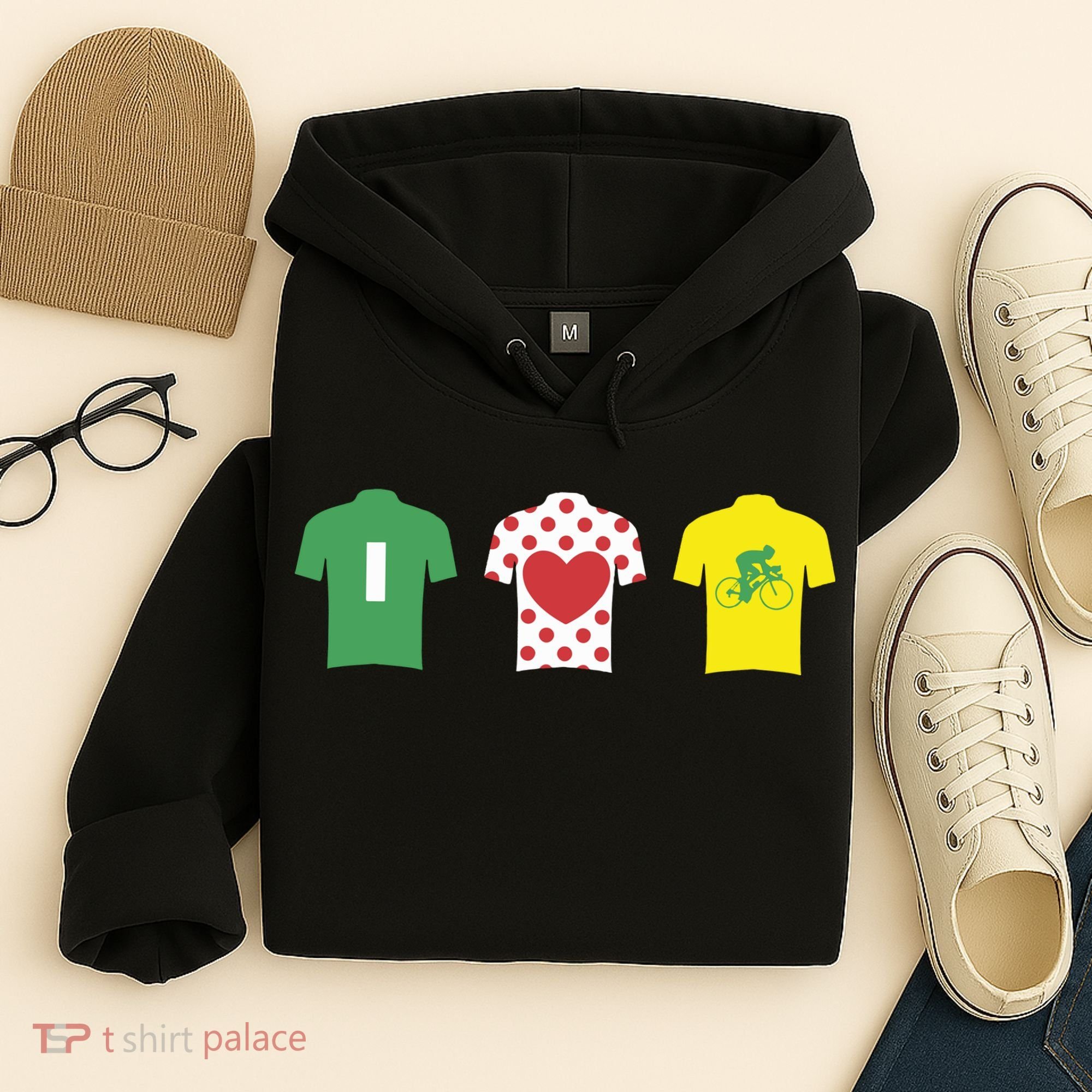 Love Cycling TDF Jerseys Hoodie