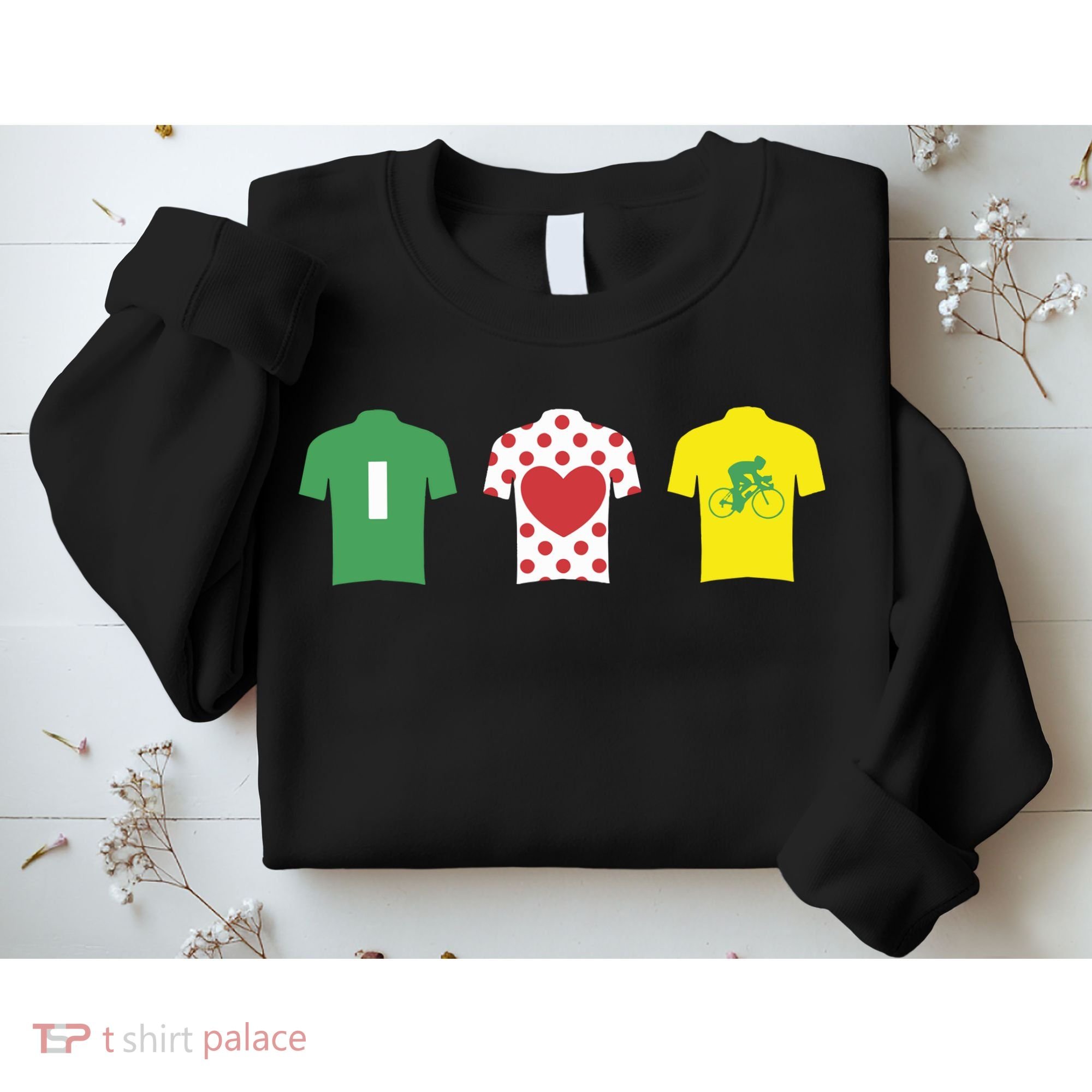 Love Cycling TDF Jerseys Sweatshirt