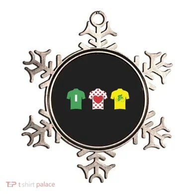 Love Cycling TDF Jerseys Ornament