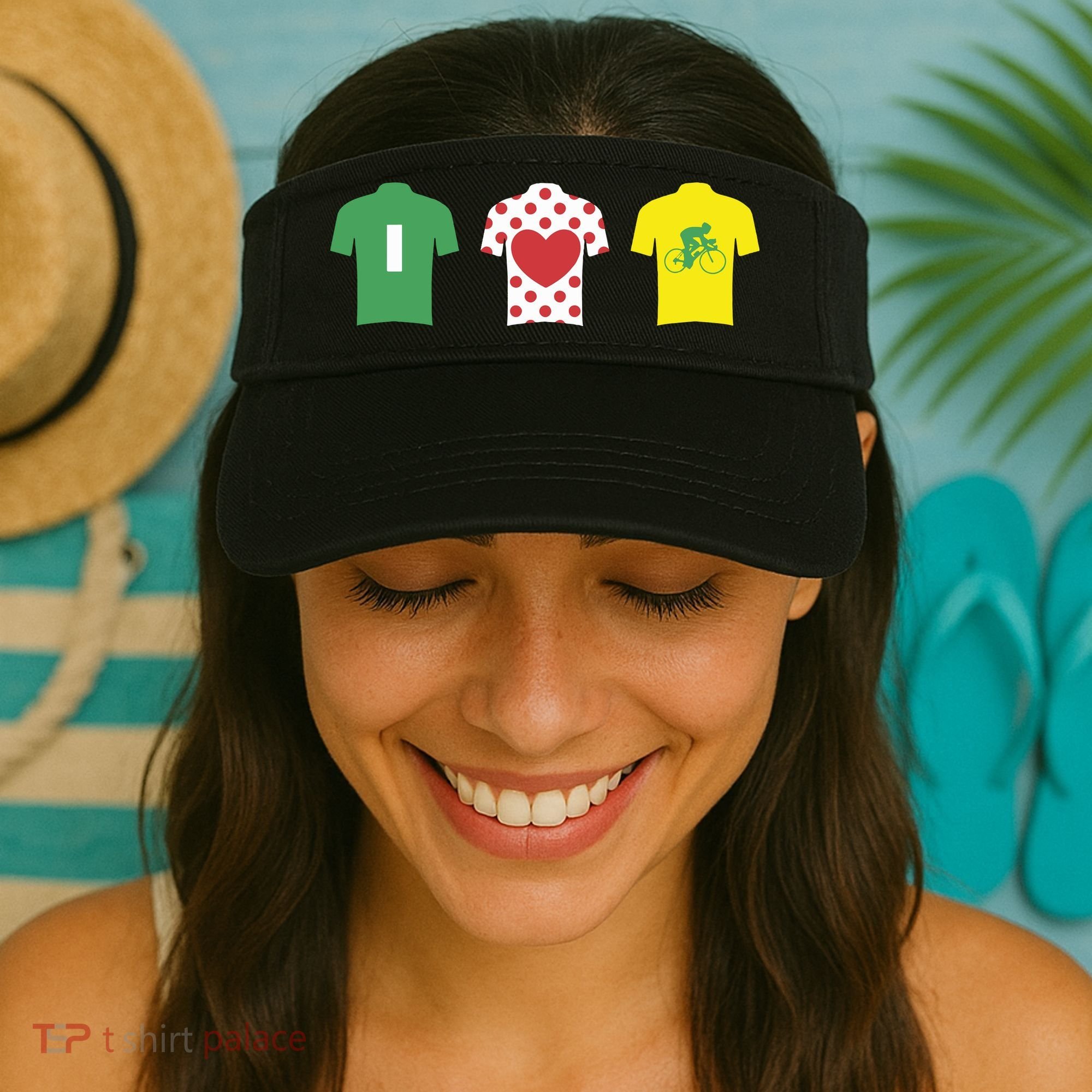 Love Cycling TDF Jerseys Visor