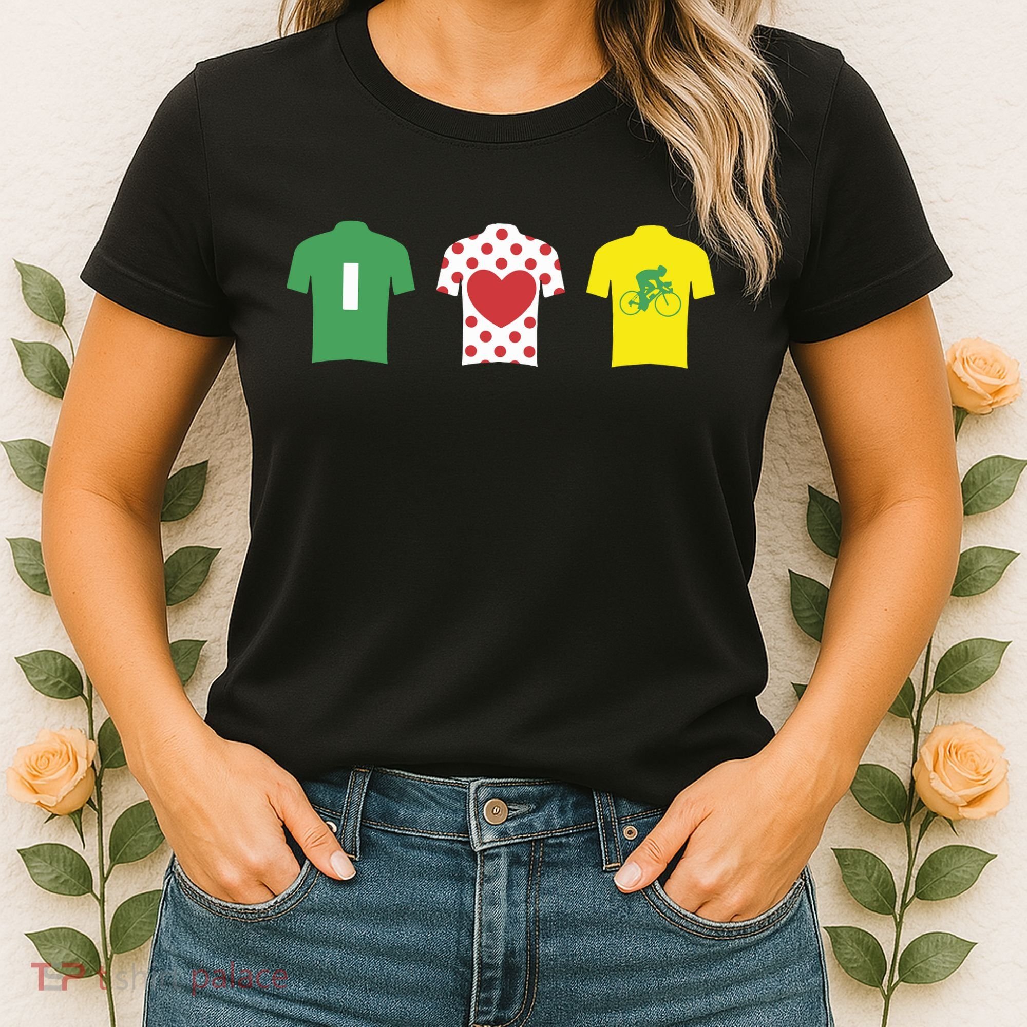 Love Cycling TDF Jerseys Women's T-Shirt