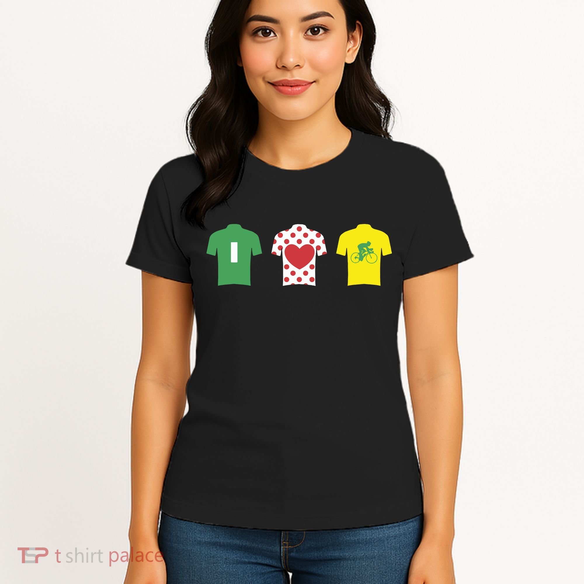 Love Cycling TDF Jerseys Women's T-Shirt