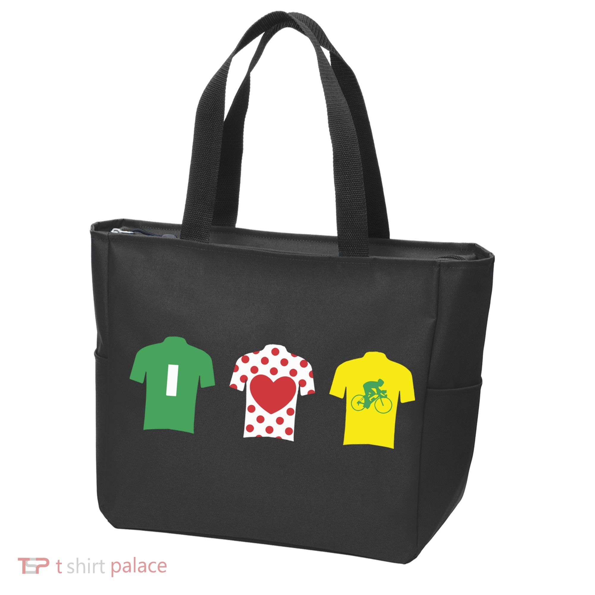 Love Cycling TDF Jerseys Tote Bag